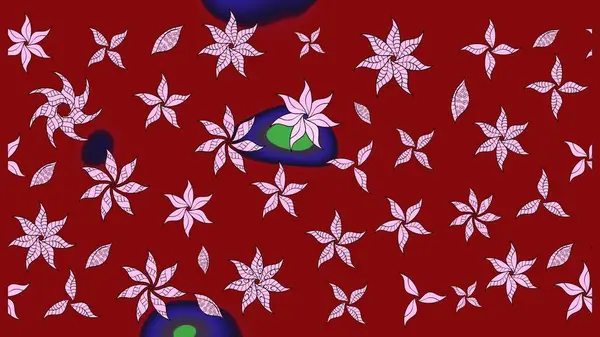 Eski moda arka plan. Çiçek çelengi. Kıvırcık, parlak örgü. Güzel, parlak, pürüzsüz kumaş, tuval. Desen, çizim, çiçek sınırı. Raster illüstrasyonu.