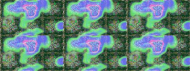 Raster illüstrasyonu. Güzel kumaş deseni. El çizimi. Çiçekler, dallar, otlar ve çiçekler.