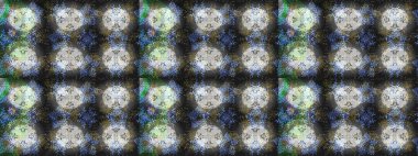 Suluboya çizim kalıbı. Dekorasyon ve tasarım için güzel bir desen. Raster illüstrasyonu. Eski model. Çiçeğin suluboya çizimlerinin mükemmel deseni. Moda yazdırma.