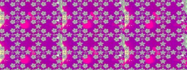 Çiçek deseni. Raster güzel kumaş deseni çiziyor. Renkli Bahar Teması eskiz kalıbı. Düz Çiçek Elementleri Tasarımı.