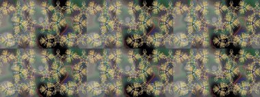 Küçük renkli çiçekler. Gri çiçekli bahar çiçekleri. Motley illüstrasyonu. Küçük çiçekte güzel bir desen. Moda baskıları için zarif bir şablon.