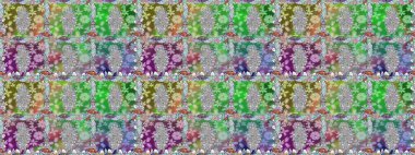 Doodle tarzı. Renkli, nötr, pürüzsüz desen. Tarafsız renklerde çiçekler. Tekstil ve kapak tasarımı için mükemmel. El çizimi pürüzsüz sonbahar çiçekleri deseni.