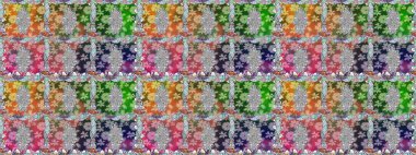 Tebrik kartı geçmişi, boyama kitabı, arkaplan ve tekstil için kullanılabilir. Kusursuz süs izi. Etnik Mandala havlusu. Sınır Kızılderili çiçekli paisley patten. Raster Henna tarzı.