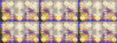 Renkli arka planda izole tatlı kar taneleri. Güzel kar tanesi ikonu. Ağ için güzel bir kar tanesi simgesinin basit bir çizimi. Raster illüstrasyonu.