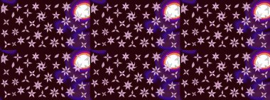 Kıvırcık, parlak örgü. Güzel, parlak, pürüzsüz kumaş, tuval. Desen, çizim, çiçek sınırı. Raster illüstrasyonu. Eski moda arka plan. Çiçeklerin çelengi.