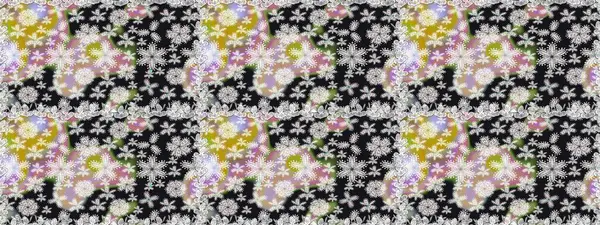 Kusursuz etnik tasarım. Yatak çarşafları, ceket, paket tasarımı, kumaş ve moda kavramları için tekstil baskısı. Çiçekleri, deniz kabukları, mandalaları ve suluboya efektleri olan deniz altyapısı.