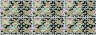 Tekstil, kumaş, kapaklar, duvar kağıtları, baskı, naylon, yapıştırma, örgü, dekupaj için çiçeksiz arkaplan. Küçük gri çiçeklerle oldukça eski bir besin torbası deseni.