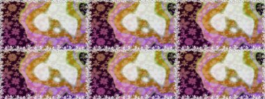 Küçük çiçekte güzel bir çiçek deseni var. Raster deseni. Çiçekli, suluboya desenli kusursuz çiçek deseni.