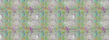 Sevimli çiçek desenli küçük çiçek. Raster resim. Dikişsiz Tony kumaş desen. Moda kumaş deseni.