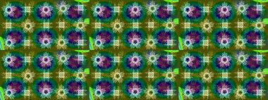 Renkli elementlerle Raster ilginç desen