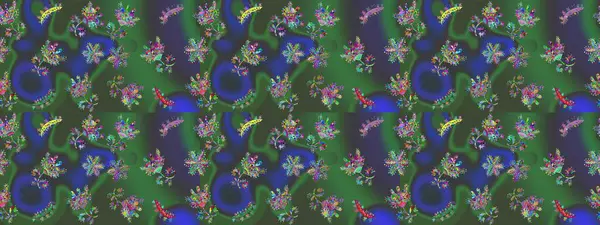 Güzel soyut kar tanesi raster tasarımı. Düz kar karalama ikonları, kar taneleri yeşil renkli siluet, menekşe ve mavi renkler noel afişi, kartlar. Yeni yıl kar tanesi.