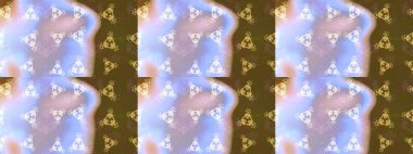 Kar Tanesi Mozaik ikonu. Grafiksel element dekorasyonu. Tarafsız, kahverengi ve yeşil siluet kar tanesi işareti. Sembol kışı, donmuş, Noel, yeni yıl tatili. Raster illüstrasyonu. Düz tasarım.