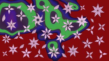 Kartlar, davetiyeler, tarih kartları ve daha fazlası için kullanılabilir. Raster şirin suluboya çiçek desenleri çiziyor. Büyük bir suluboya çiçek seti..