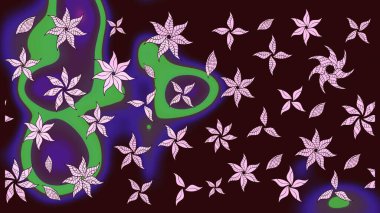 Raster Güzel kumaş deseni. Çiçek arkaplan ile soyut zarafet çizim deseni.