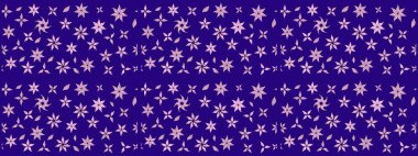 Küçük mavi çiçekli oldukça eski bir besin torbası deseni. Tekstil, kumaş, kapaklar, duvar kağıtları, baskı, naylon, koleksiyon defteri, örgü, dekupaj için güzel bir eskiz. Millefleurlar.