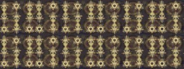 Güzel süs eşyası. Kahverengi, gri ve yeşil renkli kar tanesi süsü. Kar taneleri izole edildi. Kar tanesi süsü Raster illüstrasyonu.