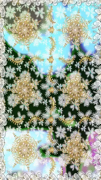 Kusursuz altın desenli bukleler. Raster altın pürüzsüz desen. Doğu tarzı arabesk tarzında altın elementler. Tarafsız renklerde kusursuz desen.