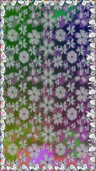 Raster illüstrasyonu. Gri renkli çiçekler. Kusursuz çiçek deseni duvar kağıdı için kullanılabilir.