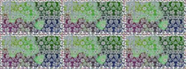 Kumaş, tekstil, duvar kağıdı baskısı için. Eski usul. Raster illüstrasyonu. Kusursuz bir geçmişi var. Tomurcukları çiçek olan sevimli bir çiçek deseni. Raster..