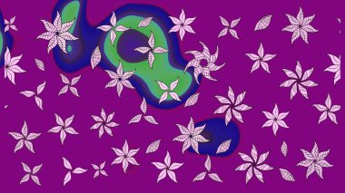 Çiçeğin suluboya çizimlerinin mükemmel deseni. Dekorasyon ve tasarım için güzel bir desen. Suluboya çizim kalıbı. Raster illüstrasyonu. Eski model. Moda yazdırma.