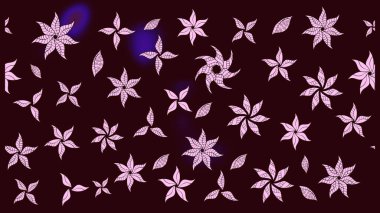 Yumuşak, yaz çiçekli arka plan. Kahverengi renkli çiçekler. Raster çiçek desenli ve çiçekli..