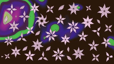 Moda baskısı. Çiçeğin suluboya çizimlerinin mükemmel deseni. Dekorasyon ve tasarım için güzel bir desen. Eski model. Suluboya çizim deseni.