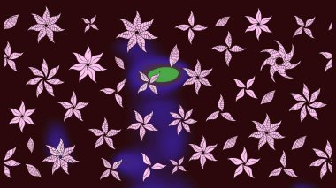 Çiçek arkaplanlı soyut zarafet eskiz deseni. Raster Güzel kumaş deseni.