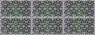 Çiçekli karalama şeklinde Raster çiçek deseni. Nazik, narin çiçek arkaplanı. Renkli çiçekler.