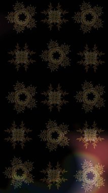 Raster Noel soyut renkli arka plan ve tatlı kar tanesi. Raster illüstrasyonu. Noel Kar Taneleri Arkaplanı. Kar taneleri deseni. Şirin Desen.