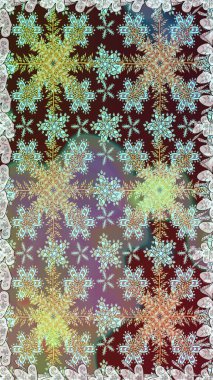 Dekoratif simetri arabesk. Doğum günü kartı, davetiye ya da afiş için iyidir. Tarafsız renklerde altın. Kusursuz ortaçağ çiçek deseni. Raster illüstrasyonu.