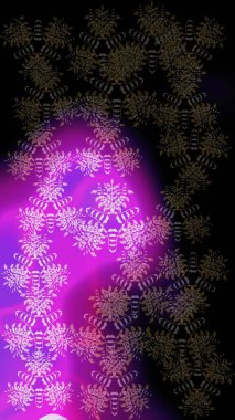 Raster illüstrasyonu. Aralık ayı kış karı mevsimi. Karalama çizim çizgilerindeki Kar Taneleri simgesi.