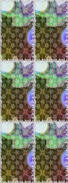 Tarafsız renklerde çok renkli, zarif küçük çiçekler ve komik böcekler, raster deseni, illüstrasyon.