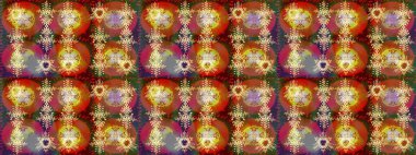 Raster illüstrasyonu. Kar taneli desen. Raster Noel soyut renkli arkaplan ve düşen kar tanesi..