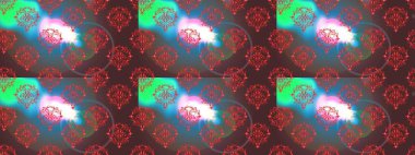 Zarif, parlak ve pürüzsüz kahverengi, mavi ve kırmızı çiçek desenli tasarım. Sabıka fotoğraflarında, bebek kıyafetlerinde, duvar kâğıtlarında, paket kutularında falan kullanılabilir. Raster..