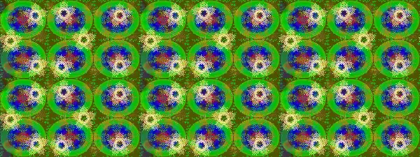 Yeşil, mavi ve kahverengi renkli suluboya kar taneleri. Kışın sembolü. Güzel dekorasyon. İllüstrasyon kar tanesi.