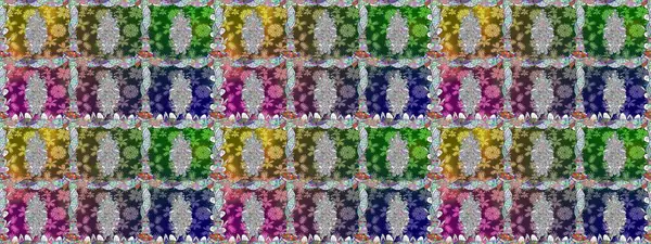 Eski usul. Tomurcukları papatya çiçekleri olan sevimli bir çiçek deseni. Raster illüstrasyonu. Kumaş, tekstil, duvar kağıdı baskısı için. Kusursuz bir geçmişi var. Miles Fleur, dandik süs.