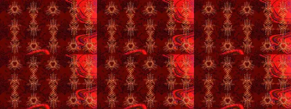 Kar tanelerinin soyut arkaplanlı Noel şablonu. Kırmızı, siyah ve kahverengi kar taneleri. Raster illüstrasyonu. Noel ve Yeni Yıl moda baskıları için tatil tasarımı.