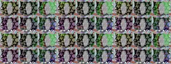 Raster - stok. Kusursuz bir arka plan modeli. Suluboya, elle çizilmiş. Tarafsız renklerde vadinin çiçekleri.