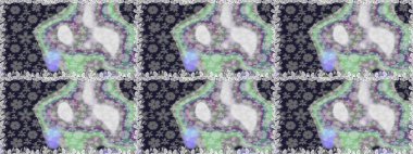 Birçok gri soyut çiçekli tropik, pürüzsüz desen. Küçük çiçekteki sevimli çiçek deseni. Varicologray raster kusursuz illüstrasyon.