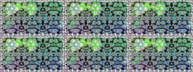 Gri renklerde. Kusursuz dekoratif arka plan, çiçek mandala. Çiçek. Raster illüstrasyonu.