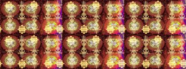 Kar tanesi rengarenk desen. Kar taneleri deseni. Soyut kar taneleri arkaplanda izole edilmiş düz dizayn. Raster kar taneleri arka planda. Raster illüstrasyonu.