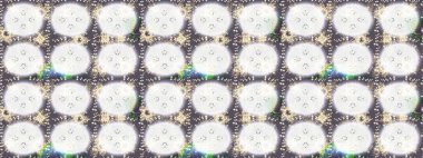 Kar Taneleri Raster illüstrasyonu. Dekorasyon kış kar ikonları. Raster Noel soyut renkli arkaplan ve düşen kar tanesi.