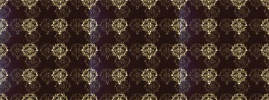 Kusursuz klasik altın desen. Raster geleneksel oryantasyon süsü. Kahverengi, mor ve bej renklerdeki altın desenli altın elementler.