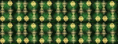 Son moda kar taneleri ve elementler onun kartlarını gösteriyor. Kar taneleri tasarımı. Modern tasarım posteri, kapak tasarımı, yeşil, gri ve sarı renkli kart tasarımı. Retro biçim dokusu, şablon kış elementleri.