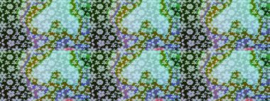 Güzel kumaş deseni. Güzel suluboya yaz çiçekleri deseni..