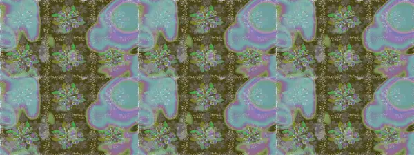 Bahar Yaz saati. Nazik romantik Yazdır. Tatil ruh. Raster sorunsuz sevimli çiçek deseni.