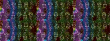 Çiçeksel çizim kalıbının yansıması. Vadinin gri renkli çiçekleri.