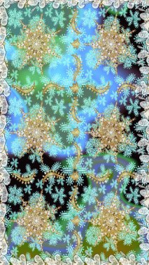 Şam, tasarım için kusursuz desen. Tarafsız renklerde, altın elementli pürüzsüz desen.