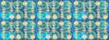 Raster illüstrasyonu. Kar taneleri ve raster arkaplanlı Noel karalaması deseni.