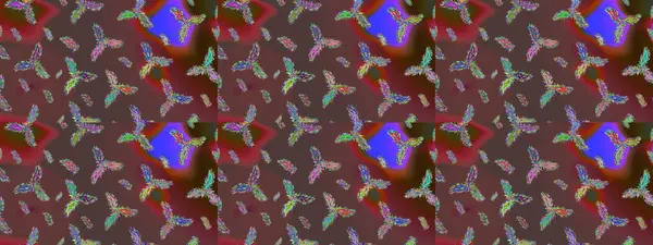 Kahverengi, kırmızı ve menekşe renkleri üzerine şirin soyut kar tanesi raster tasarımı. Düz kar karalama ikonları, yılbaşı afişi için kar taneleri silueti, kartlar. Yeni yıl kar tanesi.